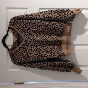 Leopard Print Philosophy Sweater